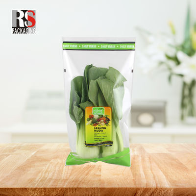 Jamur Plastik Micro Perforated Tas Untuk Sayuran Food Grade Disesuaikan