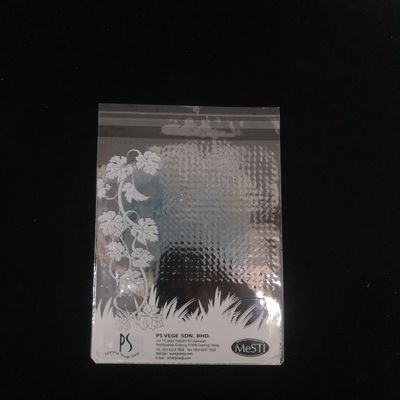 Ukuran yang disesuaikan Kantong Microperforated Plastik Poly Packing Bags Untuk Kue Buah