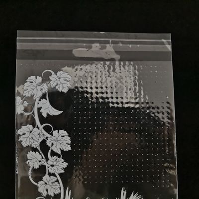 Ukuran yang disesuaikan Kantong Microperforated Plastik Poly Packing Bags Untuk Kue Buah