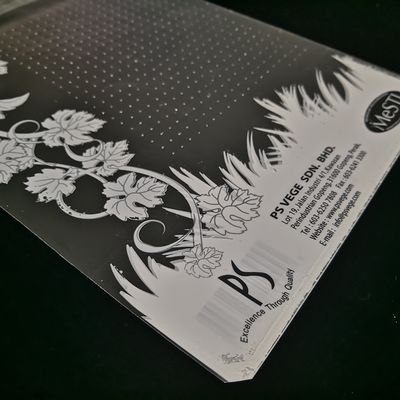Ukuran yang disesuaikan Kantong Microperforated Plastik Poly Packing Bags Untuk Kue Buah