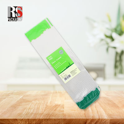 Micro Perforation Clear Plastic BOPP Packaging Bag Anti Fog Untuk Salad Merah