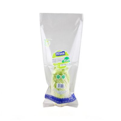 Kantong kemasan roti yang baru dipanggang Kantong Micro Perf Densitas Rendah dengan Gusset Sisi