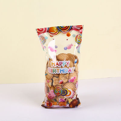 Pencetakan gravure OPP menyusut kantong plastik transparan kantong selolofan untuk cokelat