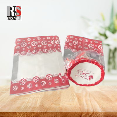 Cellophane Flat Bottom Bag Packaging Heat Seal Stand Up Bags Untuk Ceker Cokelat