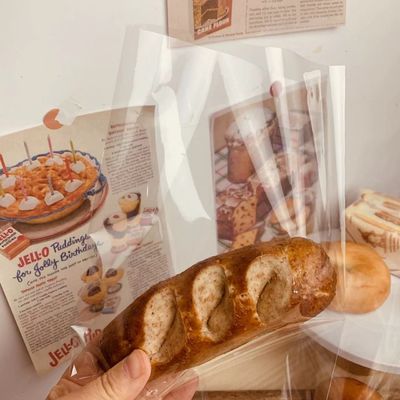 Kantong Bopp Plastik Bebas Kelembaban untuk Konservasi dan Penyimpanan Roti