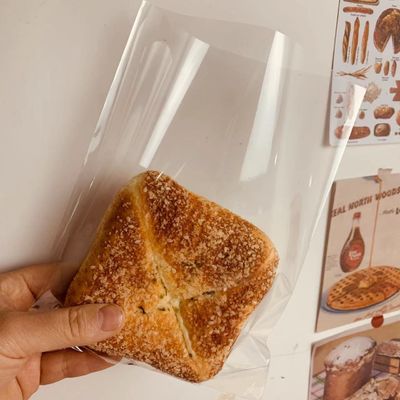 Kantong Bopp Plastik Bebas Kelembaban untuk Konservasi dan Penyimpanan Roti
