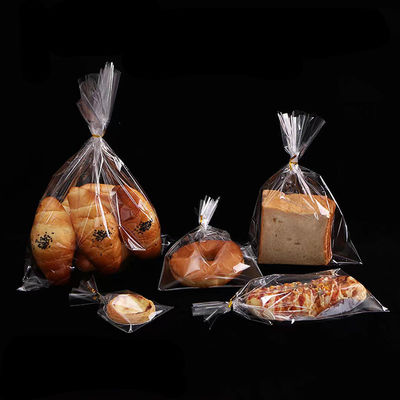 Industri Makanan OPP LDPE Wicket Bags Roti Roti Custom Print Untuk penyimpanan toko roti