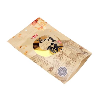 BOPP Eco Friendly Mylar Stand Up Bags Untuk Konservasi Kemasan Makanan