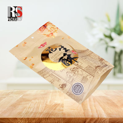 BOPP Eco Friendly Mylar Stand Up Bags Untuk Konservasi Kemasan Makanan