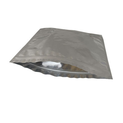 Custom Aluminium Foil LED Light Strip Packaging Anti Static Ziplock Bag Dengan Tear Notches