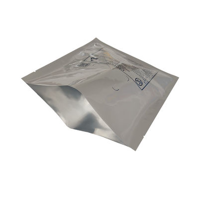 Custom Aluminium Foil LED Light Strip Packaging Anti Static Ziplock Bag Dengan Tear Notches