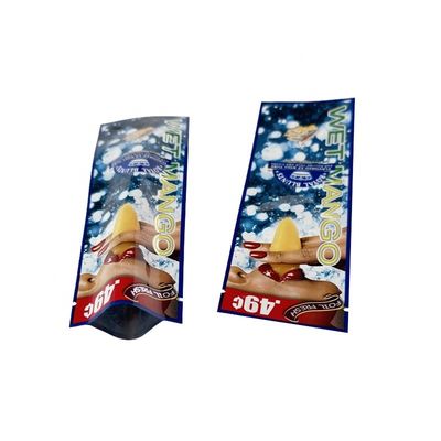 Pemesanan khusus diterima Ziplock Reclose Plastik Rokok Cigar Wrap Dengan Percetakan Custom