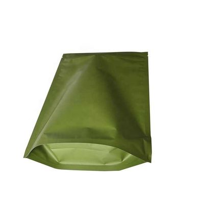 Panas Disegel Perak Aluminium Foil Zip Lock Bag Kantong Untuk Food Grade Penyimpanan