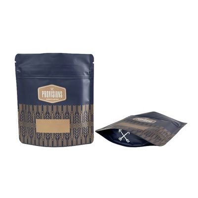 Matte Bau Proof Mylar Stand Up Foil Zip Lock Mylar Tas Kantong Anak tahan