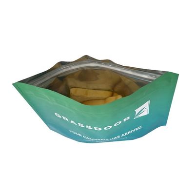 Matte Bau Proof Mylar Stand Up Foil Zip Lock Mylar Tas Kantong Anak tahan