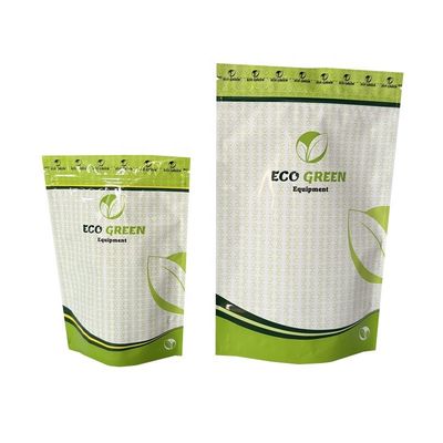 Mylar Clear Plastic Stand Up Zipper Bag Cookie Packaging Bags dengan Gravure Printing