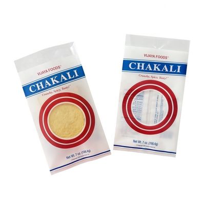 Mylar Clear Plastic Stand Up Zipper Bag Cookie Packaging Bags dengan Gravure Printing