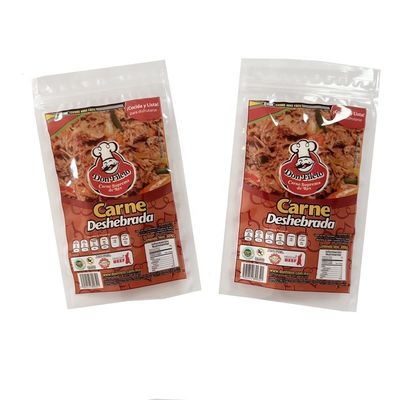 Berguna kembali Mylar Zip Lock kantong beku kantong freezer datar cetak logo kustom