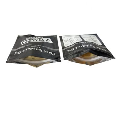 Soft Touch Material Dry Flower Packaging Ziplock Mylar Foil Bags 3,5g 7g