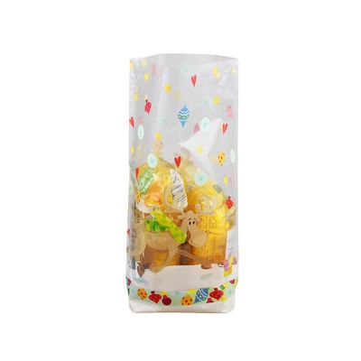 Heat Seal Plastik Laminated Poly Bag Triangle Bentuk Custom Printing Untuk Permen