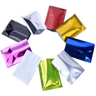 Cetakan Logo Datar 3 Sisi Segel Kantong Untuk Parfum Lotion Cream Powder Sachet