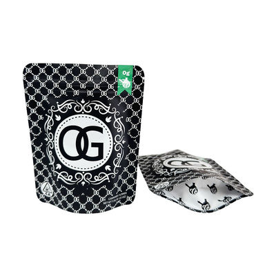 Mat Aluminium Foil Plastik Stand Up Zipper Bag Makanan Komposable Stand Up Bags