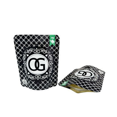 Mat Aluminium Foil Plastik Stand Up Zipper Bag Makanan Komposable Stand Up Bags