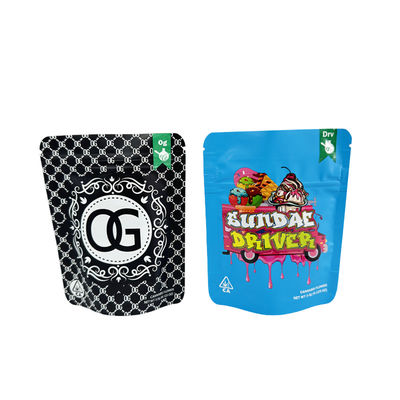 Mat Aluminium Foil Plastik Stand Up Zipper Bag Makanan Komposable Stand Up Bags