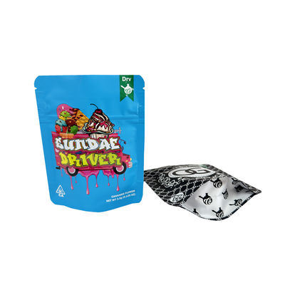 Mat Aluminium Foil Plastik Stand Up Zipper Bag Makanan Komposable Stand Up Bags