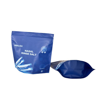 Mat Aluminium Foil Plastik Stand Up Zipper Bag Makanan Komposable Stand Up Bags
