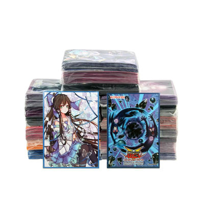 Game Soft Art Sleeve Kartu Dengan Header Bag, Warna Kmc Sleeve Kartu Berbagai Ukuran