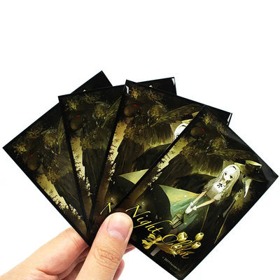 OEM Kekuatan Pakai Ketahanan Kartu Trading Sleeve Soft Touch