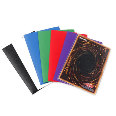 Custom MTG Board Game Card Sleeves 60.5*88MM Premium Trading Untuk Yu-Gi-Oh
