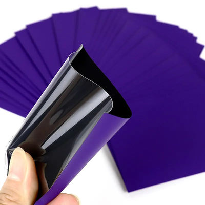 Black Interior Crystal Clear Front Dual Matte Trading Card Sleeves Untuk Kartu Trading Standar MTG