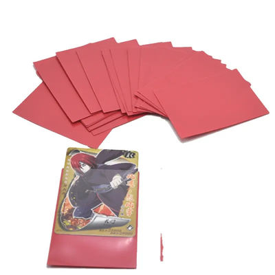 Custom Logo ODM Clear Soft Plastic Trading Game Card Protector Sleeves Untuk Anime Yugioh Mtg Tcg
