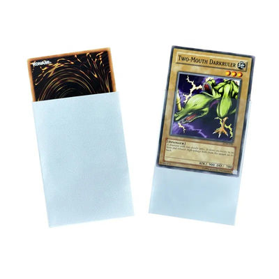 Pure White Premium TCG Card Sleeves Dragon Shield Backing Sleeves Untuk Deck Card Protector