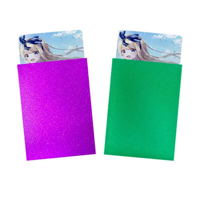 Custom Plastik 100pcs 67*92Mm Dustproof Clear Photocard Art Holographic Trading Card Sleeves