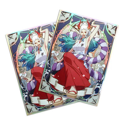 Sleeve Kartu PP Transparan Untuk Pemegang Kartu PVC Custom Dan Yugioh Gamecards