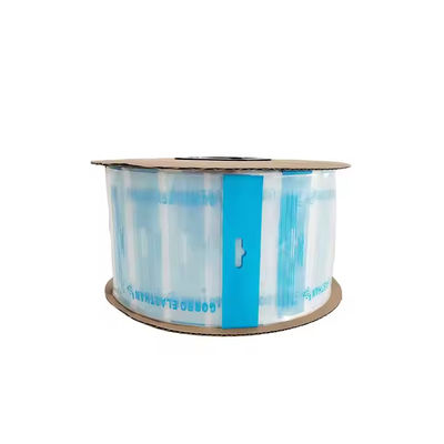 Recyclable Custom Pre Opened On A Roll Bags For Auto Packing Bagger Sealing Handle Heat Seal Opsi warna bermacam-macam