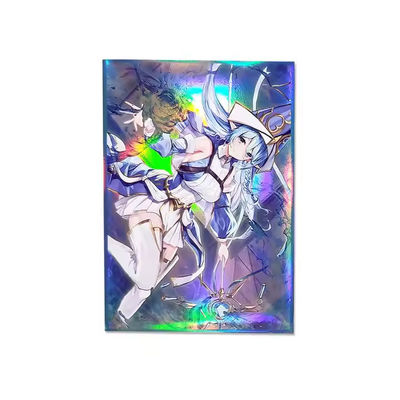 Custom Printed Art Print Game Tcg Yugioh Mtg Magic Card Standard Ukuran Kecil Permainan Perdagangan Plastik Tcg Mtg