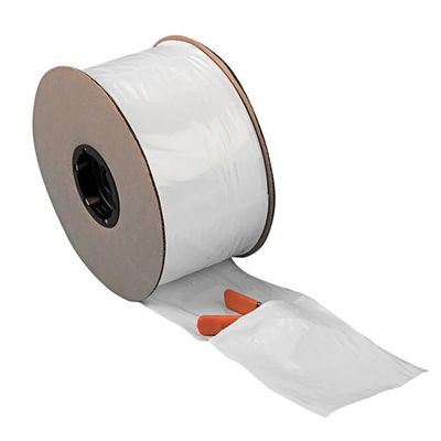 Tas Poly PE Pra-Terbuka Custom pada Roll untuk Sistem Kantong Otomatis