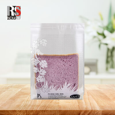 Tersedia Kustomisasi Kantong Mikro Berlubang Kemasan Makanan Kemasan Sandwich OPP Segel Panas Gravure Printing Kantong Susut Bopp Terima