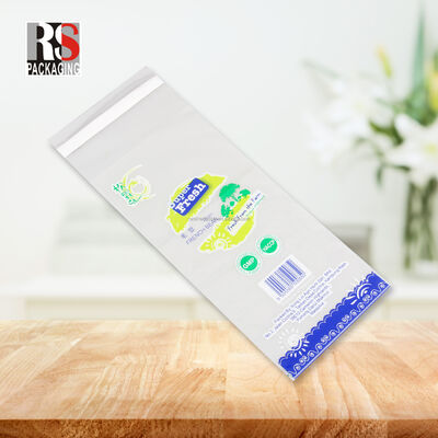 Kustom Mikro Berlubang OPP Segel Panas Gravure Printing Kemasan Sandwich Sayuran Hijau Segar