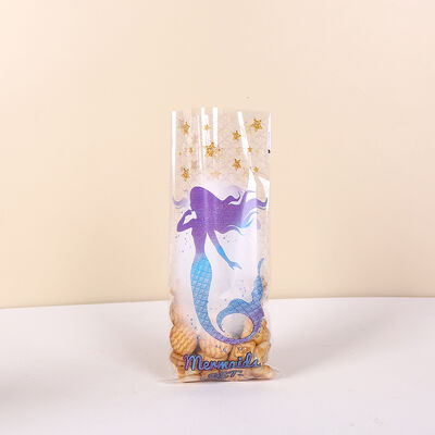 Hot Sale Custom Printing jelas Cello Candy Gummy Jelly Bag Partai Ulang Tahun Loot Packaging Bags