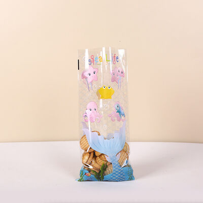 Custom Unik Desain Perawatan Natal Halloween Party Cello Kantong plastik untuk dekorasi dan penyimpanan