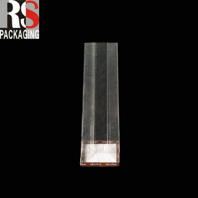 Christmas Cellophane Candy Bags Xmas Cello Treat Goody Bags dengan Dasi untuk Perayaan Natal