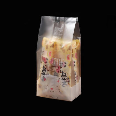 Christmas Promotional Cellophane Candy Bags winter snowflake holiday Treat Bags Bread Cookie Bags
