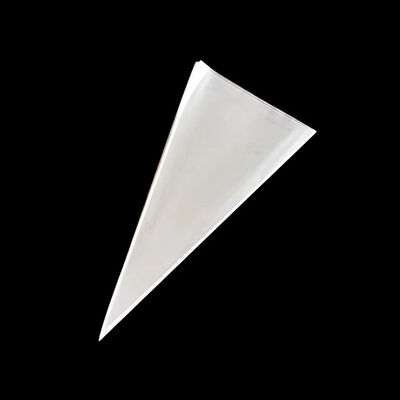 Cello Cellophane Candy Cone Bag Bentuk Khusus Popcorn Bag Segitiga Plastik Clear Pastry Bag