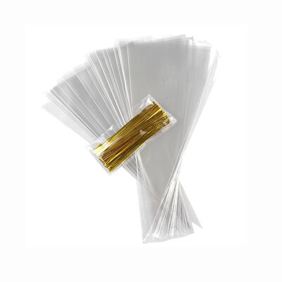Cello Cellophane Candy Cone Bag Bentuk Khusus Popcorn Bag Segitiga Plastik Clear Pastry Bag
