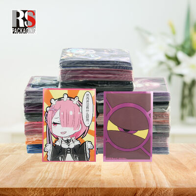 TCG Card Sleeves Custom Credit Card Protector Pocket Sport Card Sleeve (TKG) Kartu kredit yang disesuaikan dengan selera